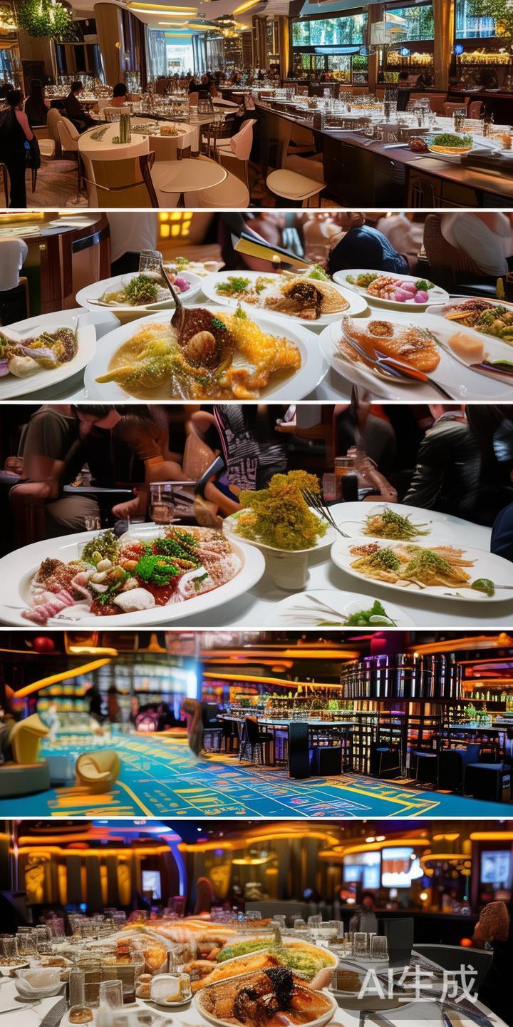 除博彩外，新葡京还设有多家高端餐厅、酒吧和娱乐表演