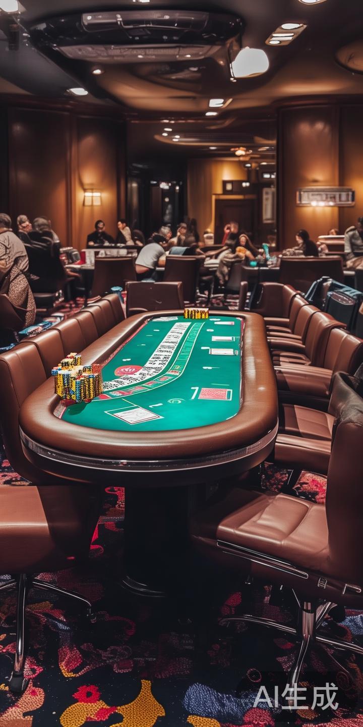 德州扑克桌子：近年来逐渐流行，提供现金游戏和锦标赛