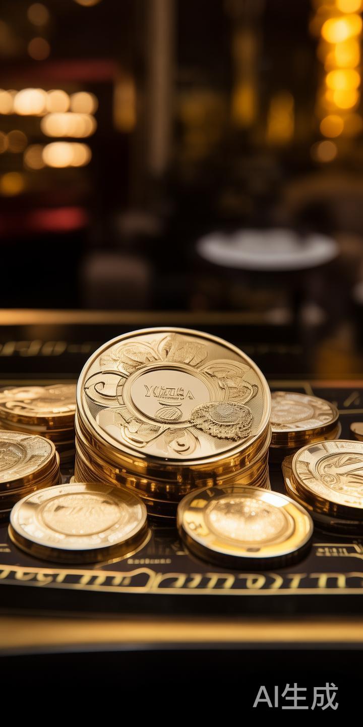 贵宾筹码具有更高的面值和特殊的设计，专为高端客户或