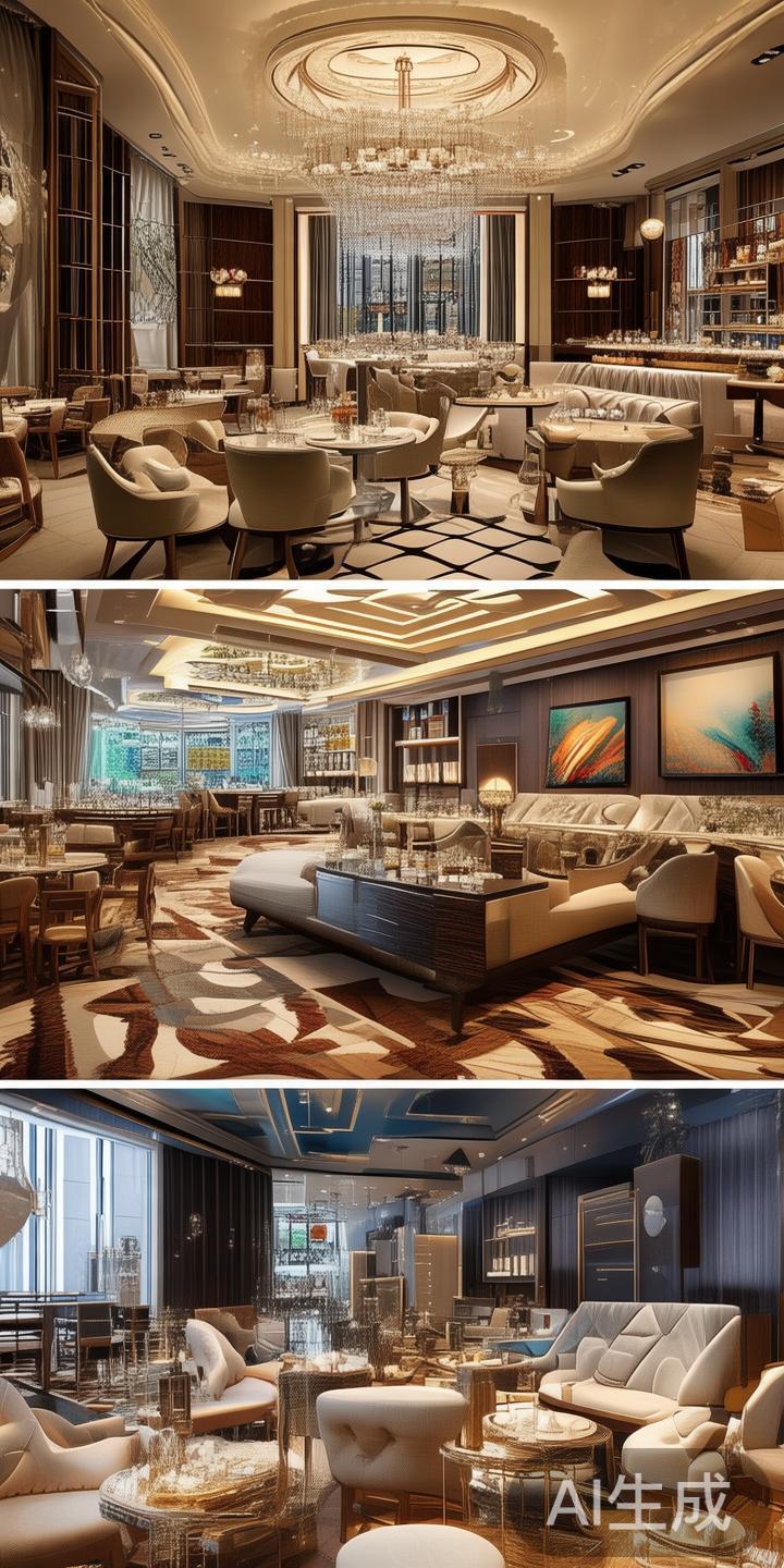 除了博彩之外，新葡京还设有精致的餐厅、咖啡厅和豪华